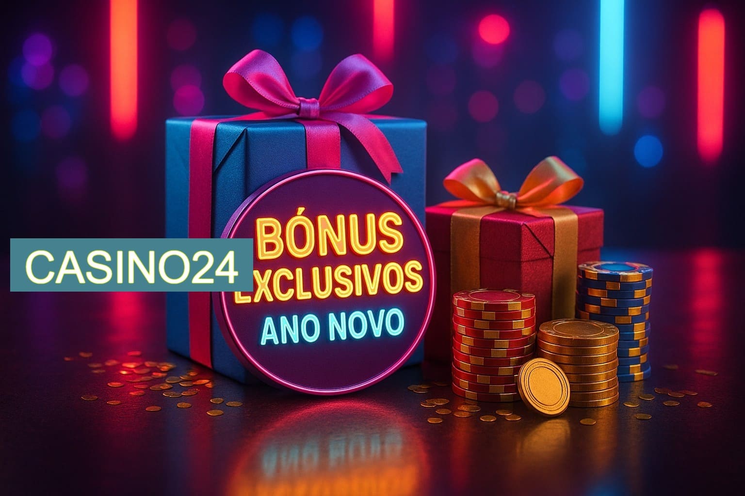 Promoções de Ano Novo no CASINO24